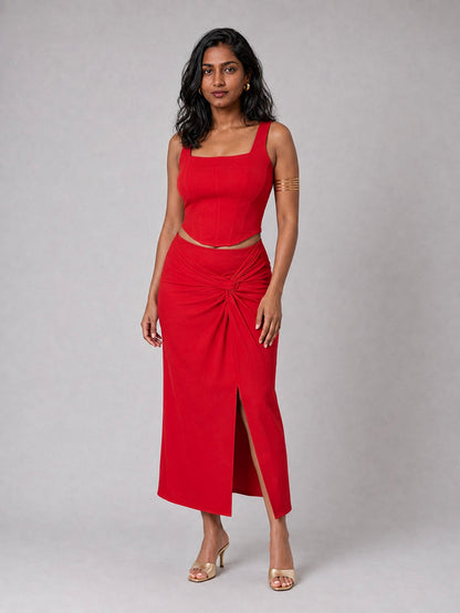 Sarah Top & Sophia Skirt Set